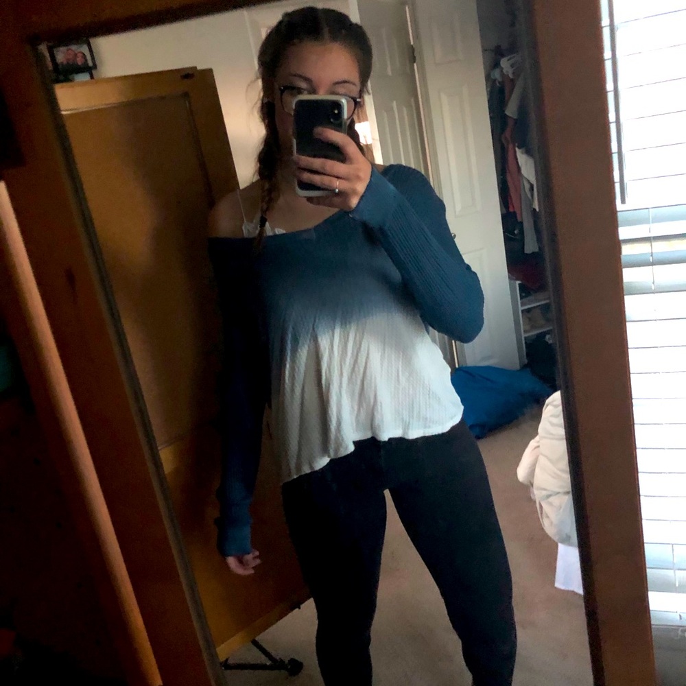 CBRAND Ombré Flowy Top